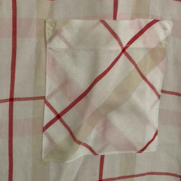 Sanctuary Plaid Boyfriend Sheer Shirt - Picture 5 of 7